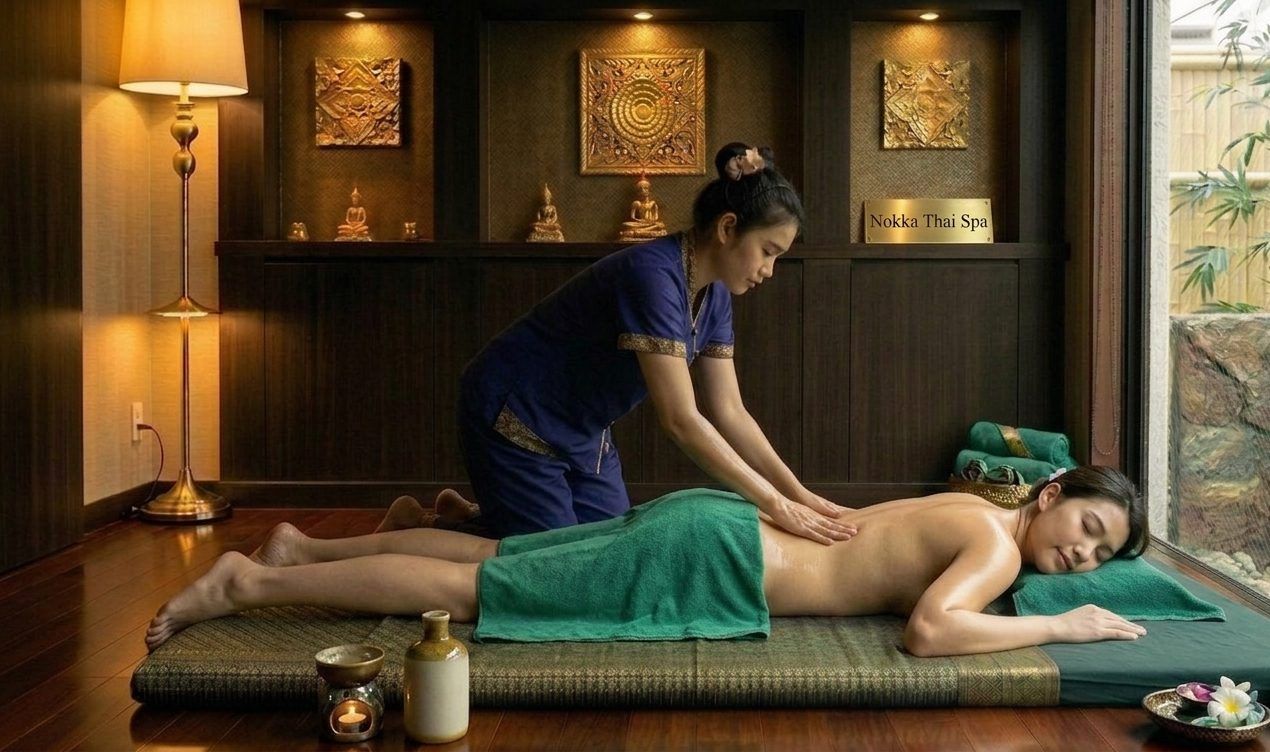 Aroma oil massage